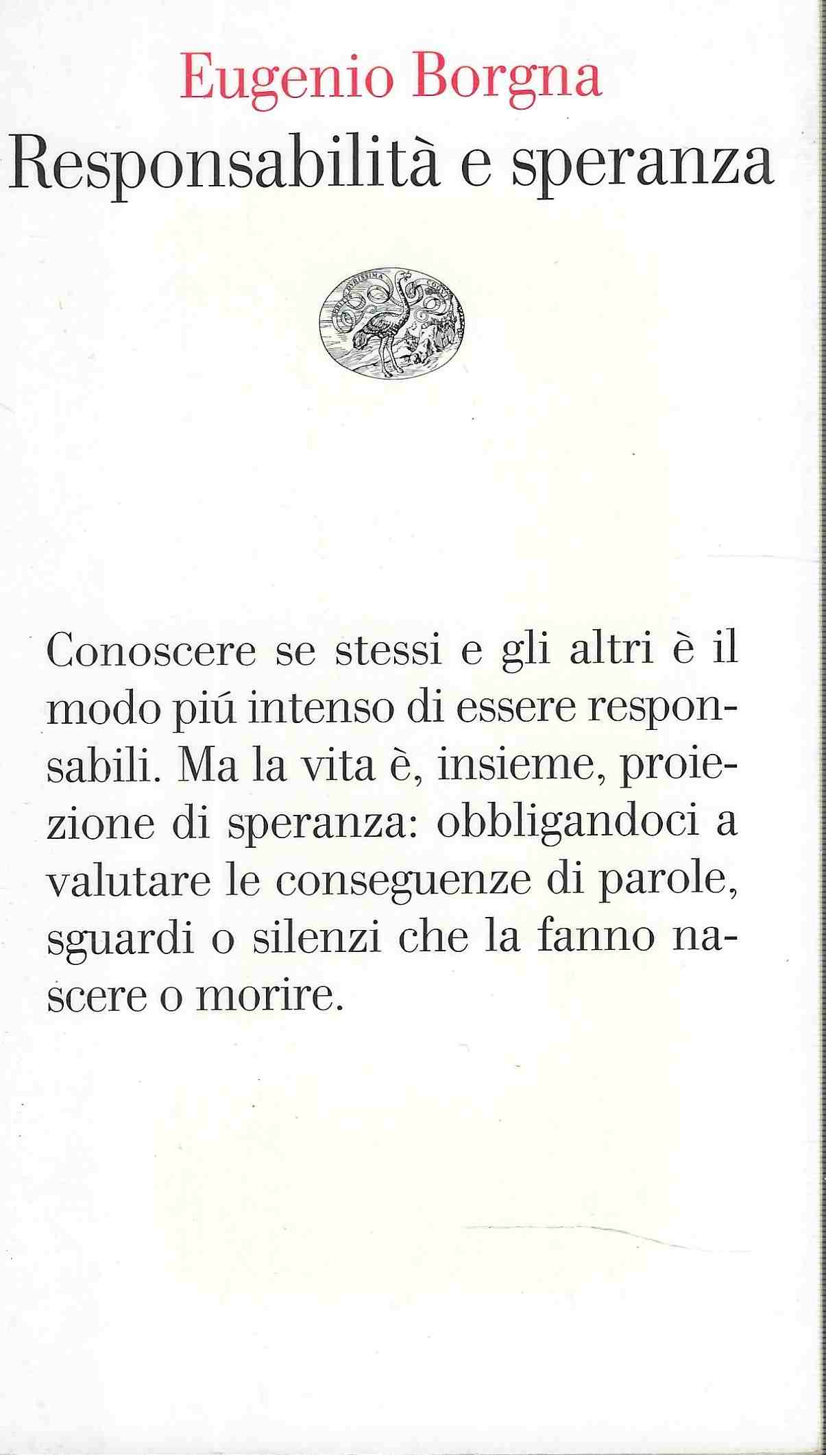 Responsabilità E Speranza