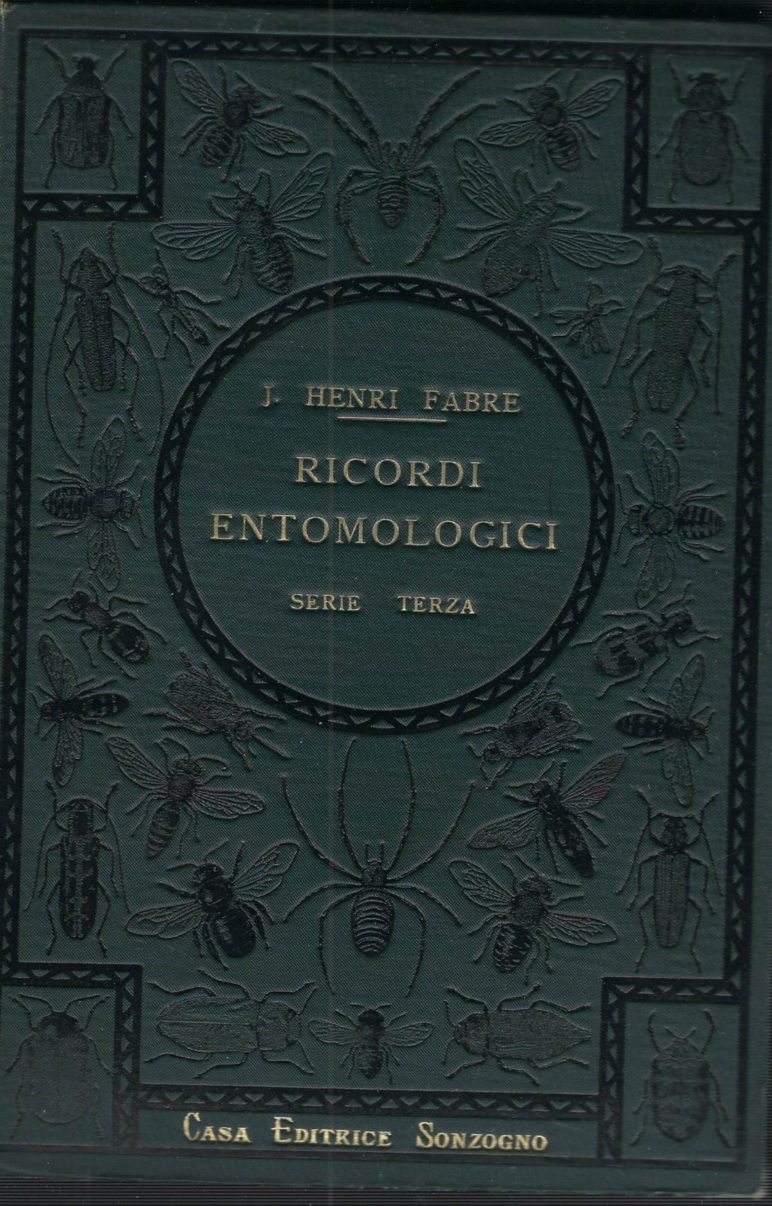 Ricordi Entomologici-Studi Su L'istinto E I Costumi Degli Insetti