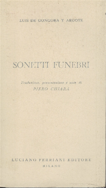 Sonetti Funebri