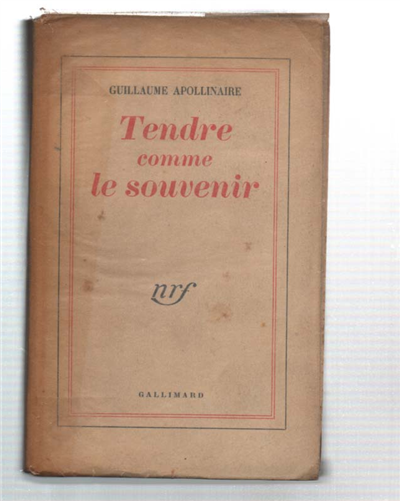 Tendre Comme Le Souvenir