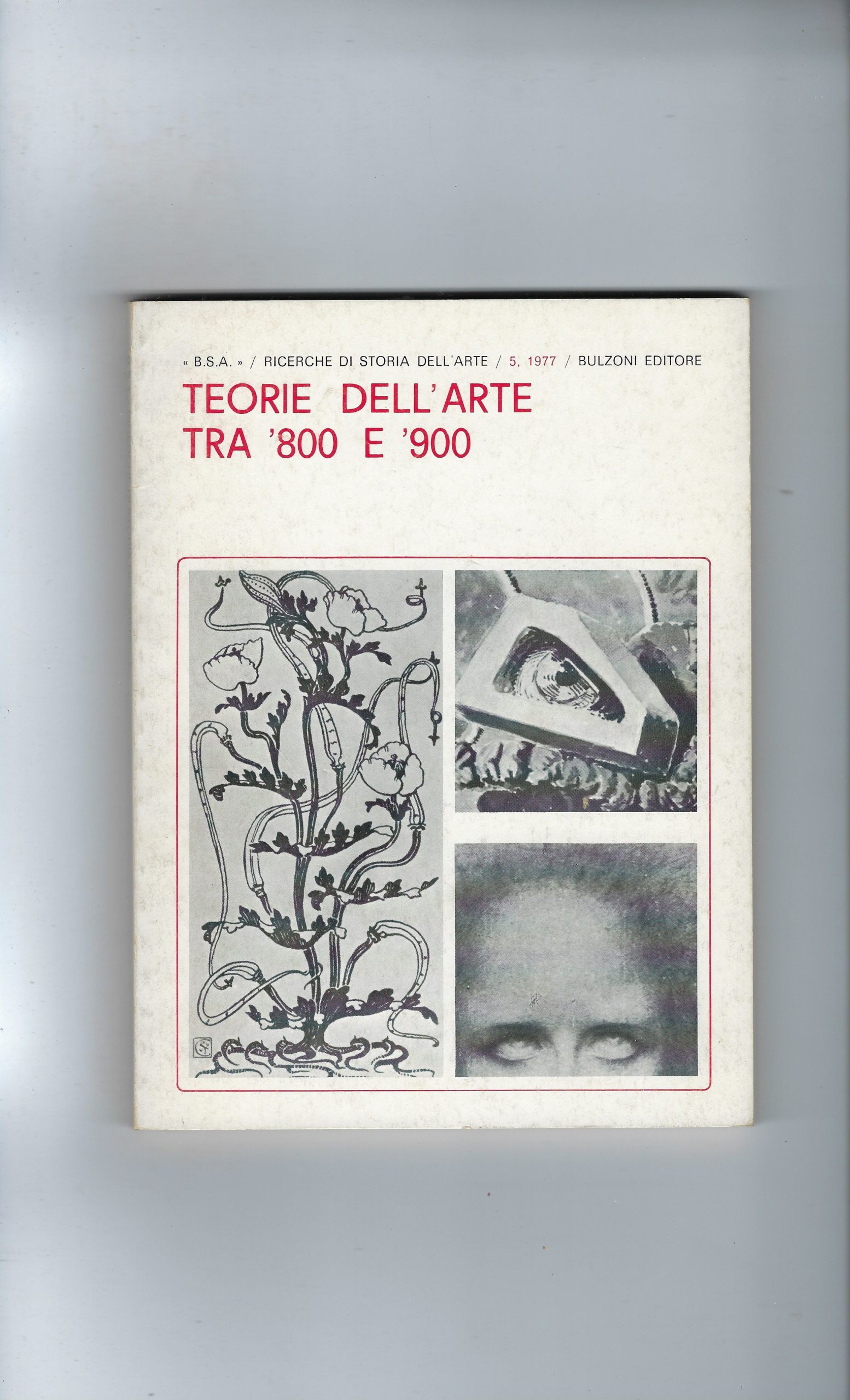 Teorie Dell'arte Tra '800 E '900