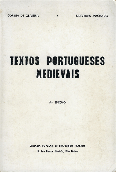 Textos Portugueses Medievais