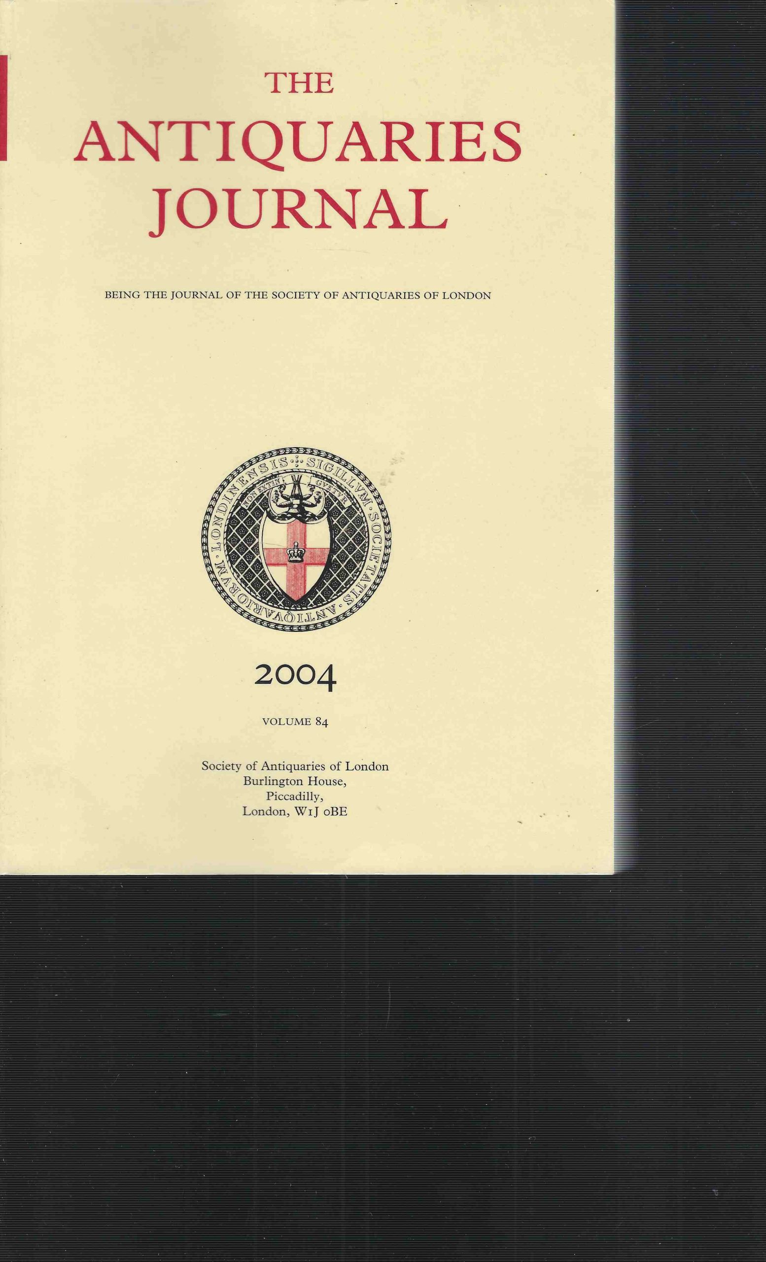The Antiquaries Journal, Volume 84