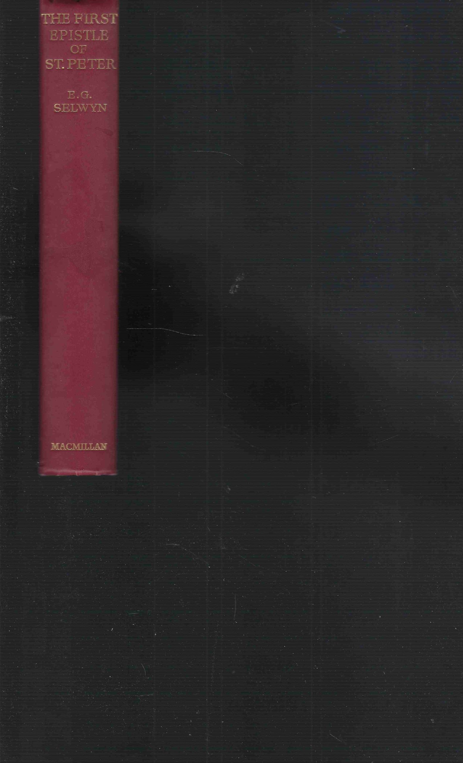 The first epistle of st. Peter