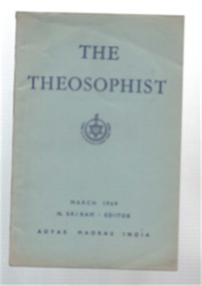 The Theosophist March 1969 Vol.90 No.6