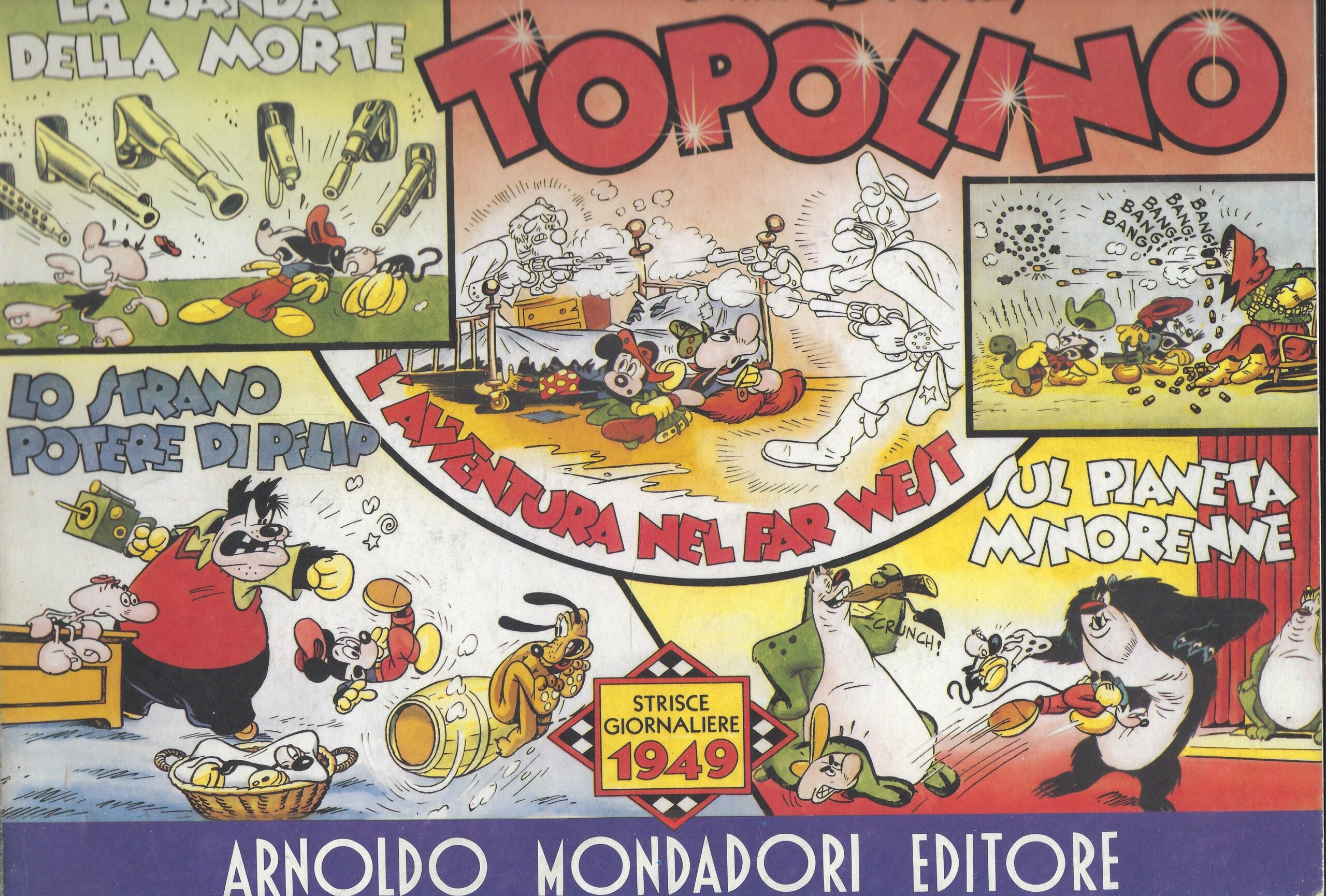 Topolino : Strisce Giornaliere 1949
