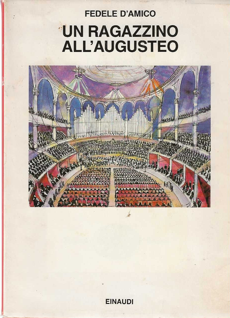 Un ragazzino all'augusteo