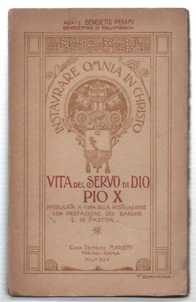 Vita Del Servo Di Dio Pio X