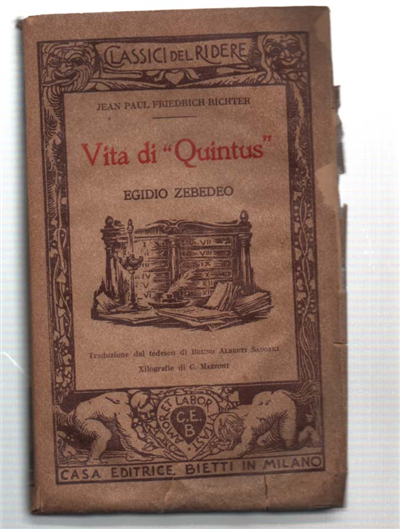 Vita Di "Quintus" Egidio Zebedeo