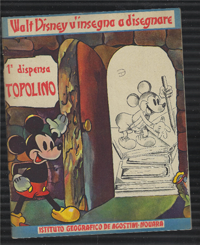 Walt Disney V'insegna A Disegnare 1° Dispensa - Topolino