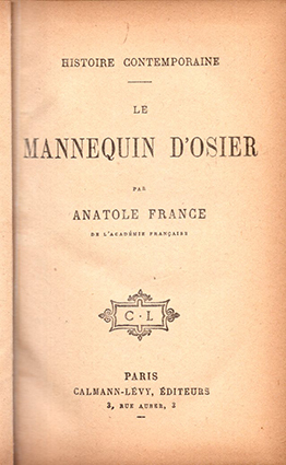 Le mannequin d'Osier