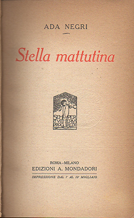 Stella mattutina