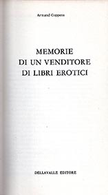 Memorie di un venditore di libri erotici