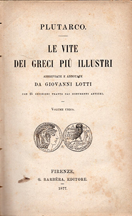 Le vite dei greci più lllustri