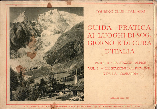 Guida pratica ai luoghi di soggiorno e di cura d'Italia