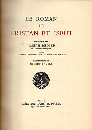 Le roman de Tristan et Iseut