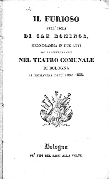 Il Furioso nell’Isola di Santo Domingo