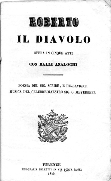 Roberto Il Diavolo