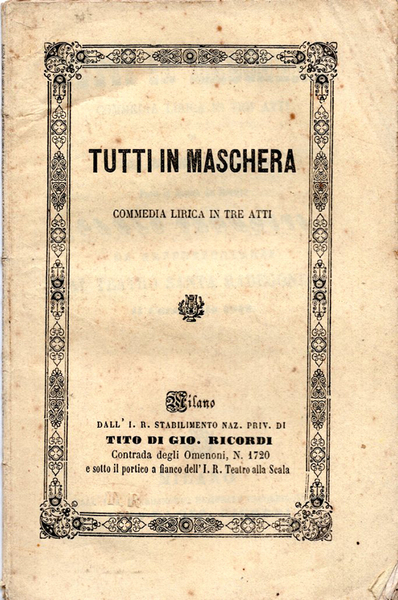 Tutti in maschera