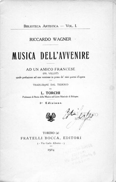 Musica dell’Avvenire