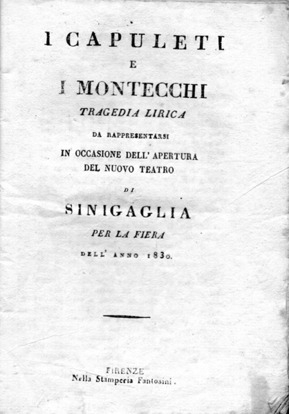 I Capuleti e i Montecchi