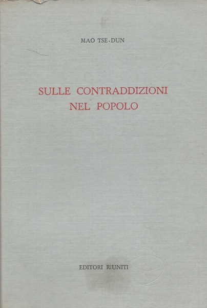 Sulle contraddizioni nel popolo