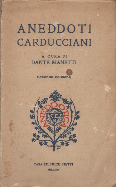 Aneddoti Carducciani