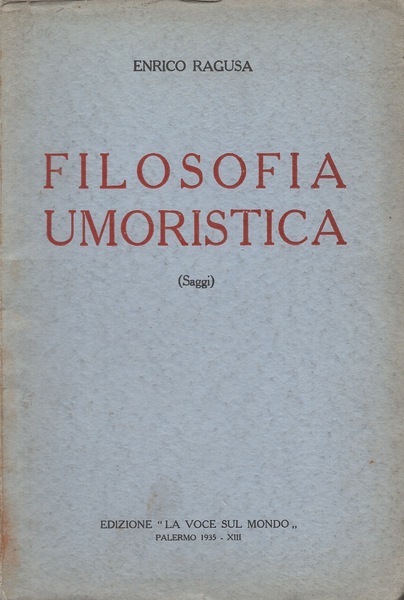 Filosofia umoristica