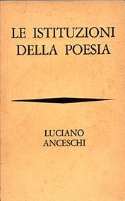 Le istituzioni della poesia