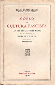 Corso di cultura fascista ad uso delle scuole medie