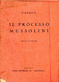 Il processo Musolini