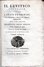 Il Levitico spiegato sopra i testi primitivi con dissertazioni e …