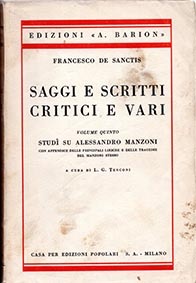 Saggi e scritti critici e vari