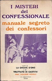 I misteri del confessionale, manuale segreto dei confessori