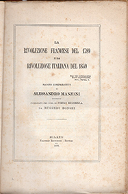 La rivoluzione francese del 1789 e la rivoluzione italiana del …