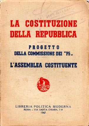 La Costituzione della Repubblica