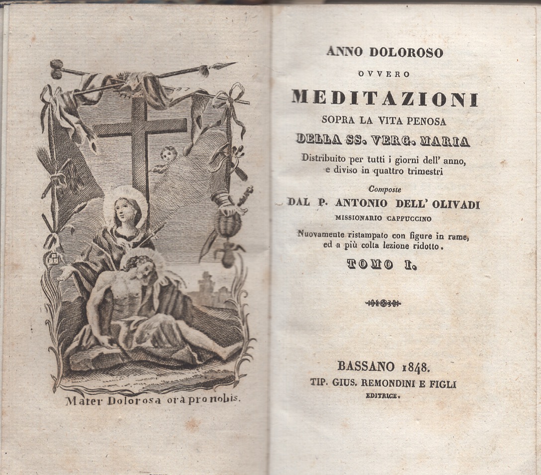 Anno doloroso ovvero meditazioni sopra la vita penosa della SS. …