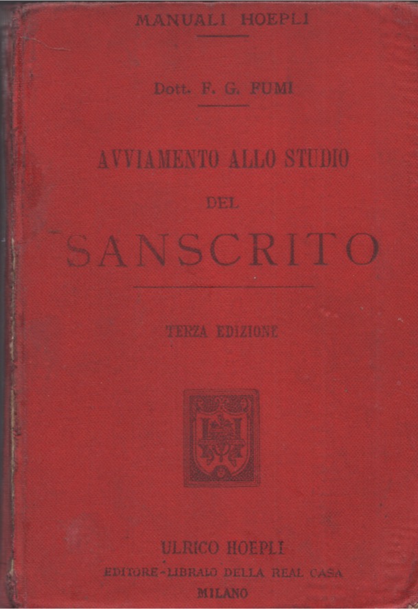 Avviamento allo studio del Sanscrito