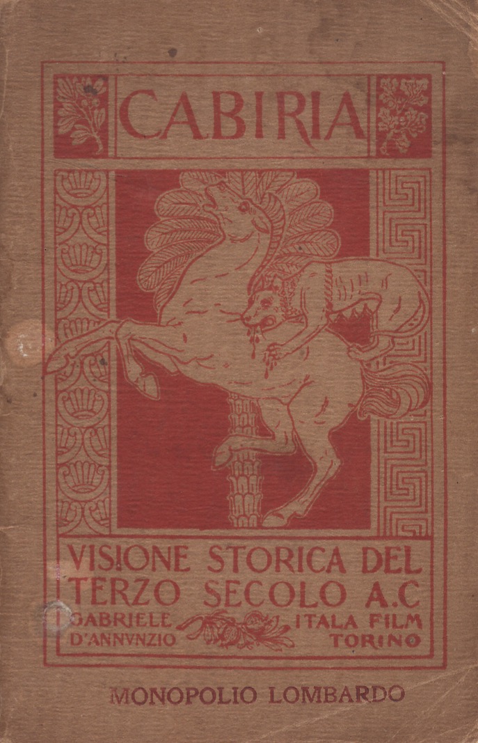 Cabiria. Visione storica del terzo secolo A. C.