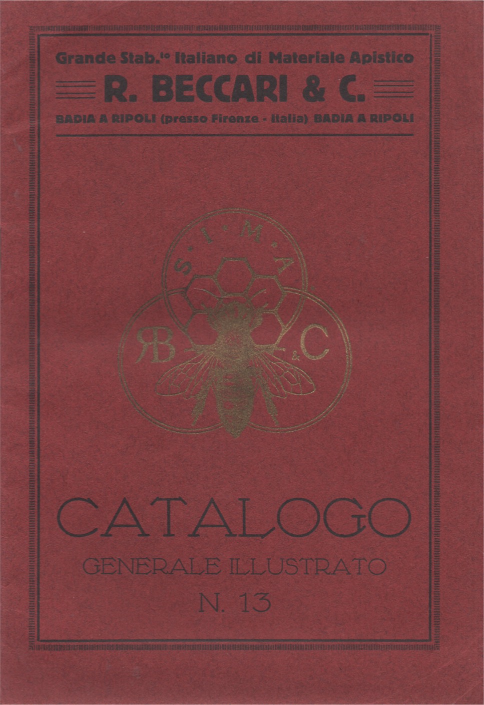 Catlogo generale illustrato n. 13