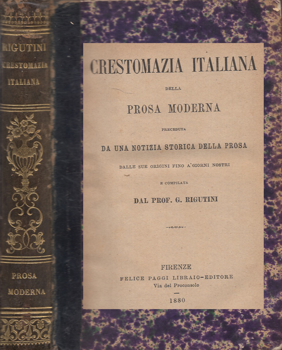 Crestomazia italiana della prosa moderna