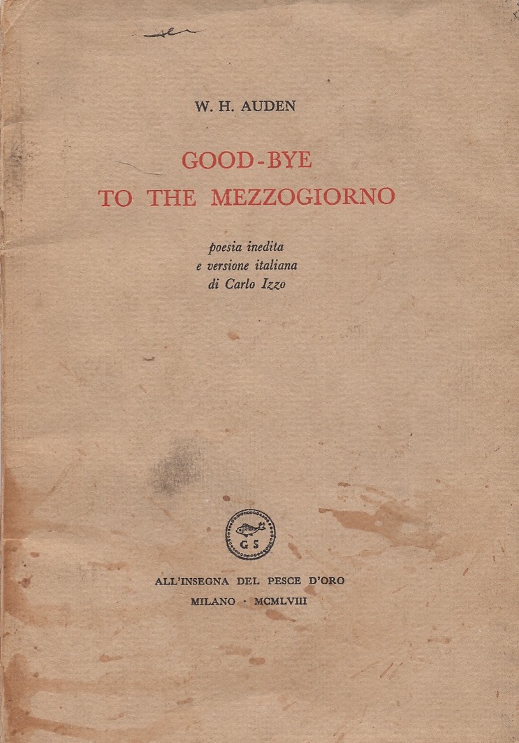 Good-bye to the mezzogiorno