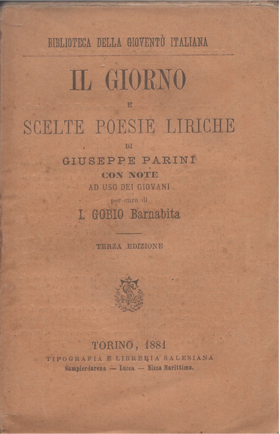 Il giorno e scelte poesie liriche