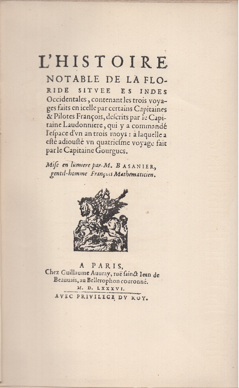 L'Histoire notable de la Floride