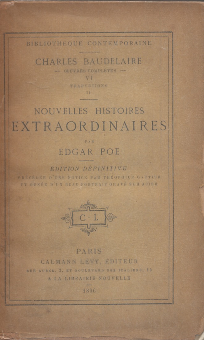 Nouvelles Histoires extyraordinaires