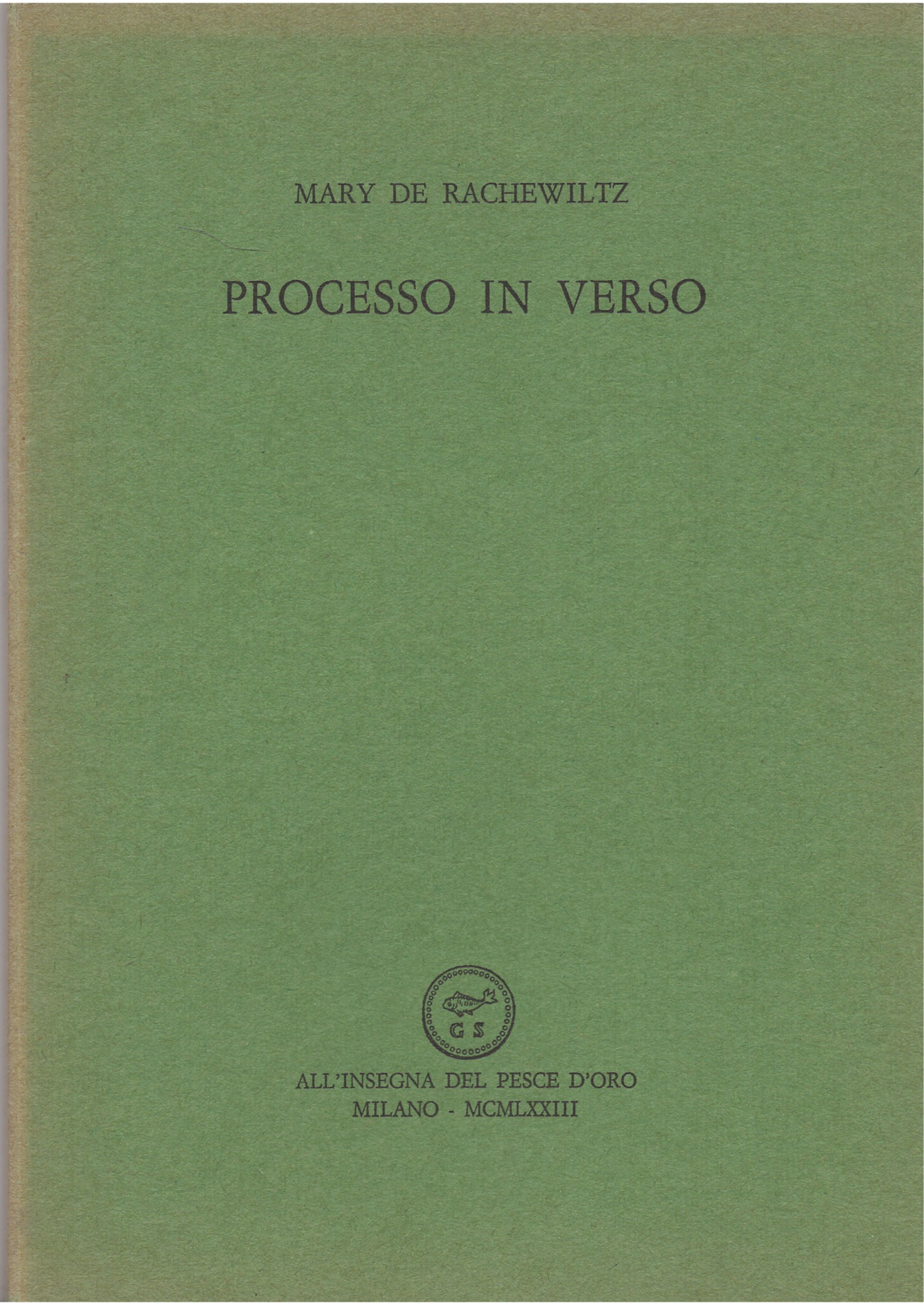 Processo in verso