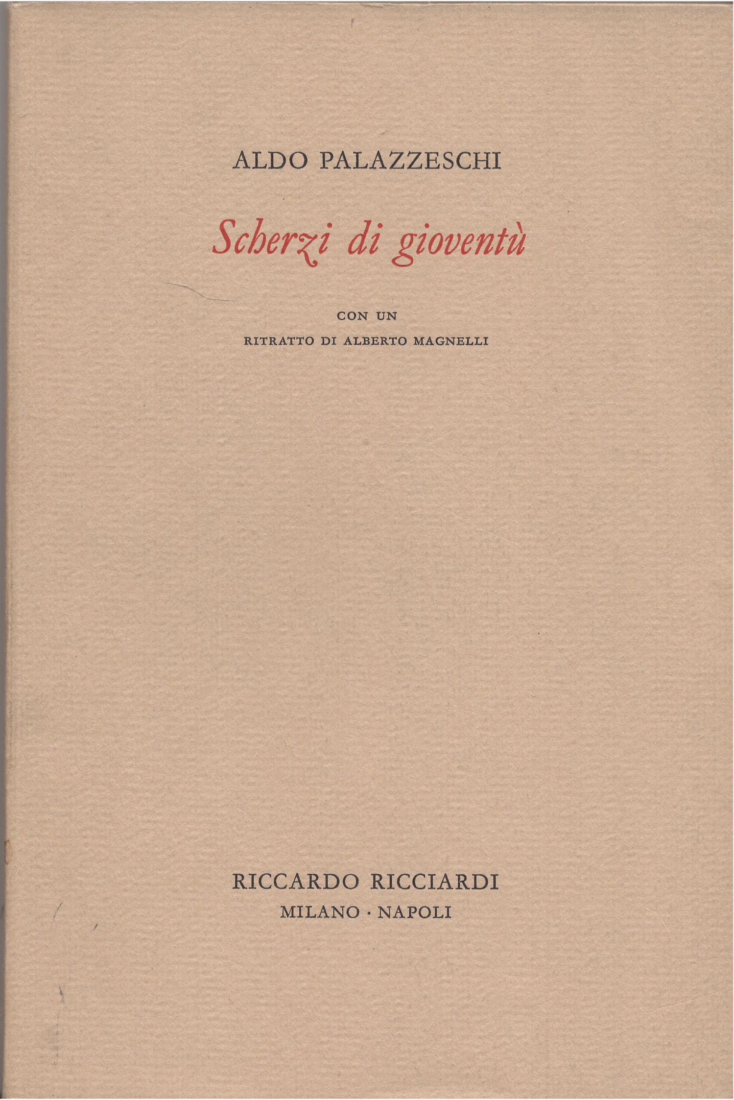 Scherzi di gioventù