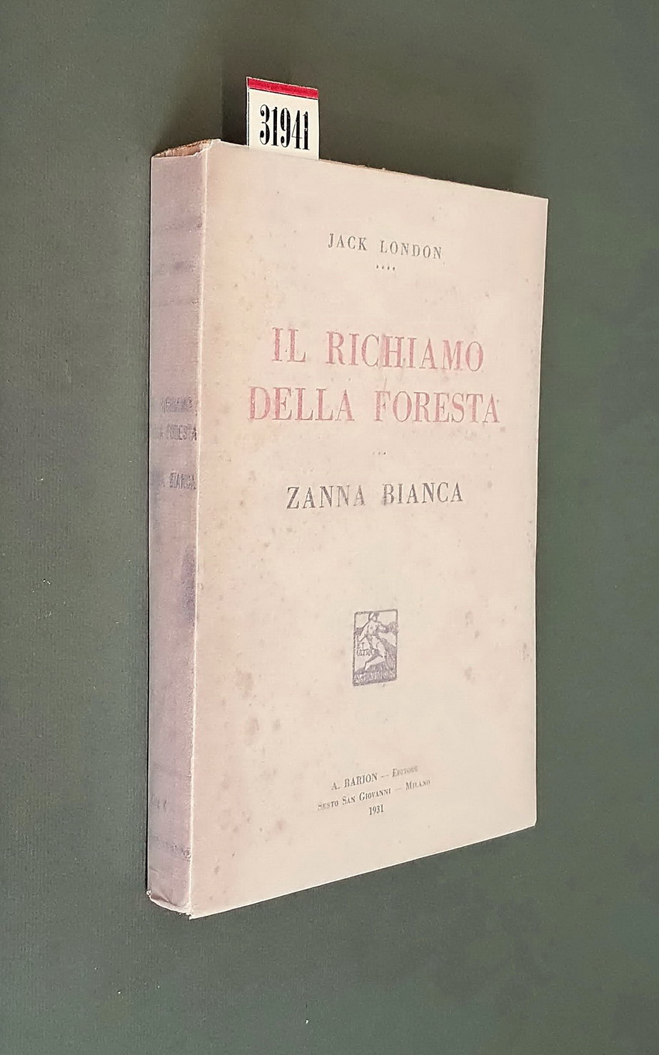 IL RICHIAMO DELLA FORESTA - ZANNA BIANCA
