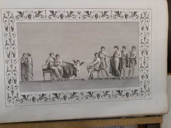 COLLECTION DES TABLEAUX ET ARABESQUES ANTIQUES TROUVES A ROME, DANS …