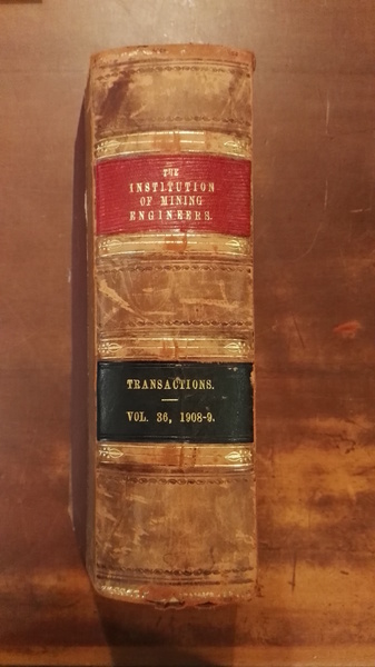 Transactions of the institution of mining engineers vol XXVI